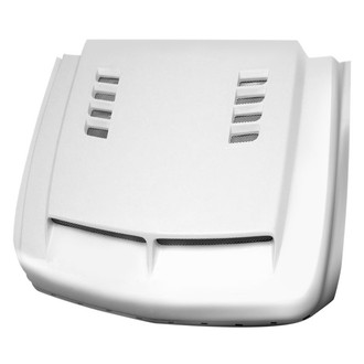 Amerihood® - E Style Functional Ram Air Fiberglass Hood (Unpainted)