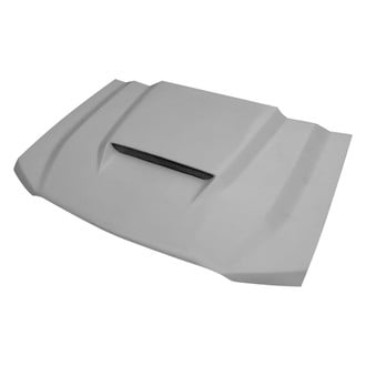 Amerihood® - RK Style Functional Ram Air Fiberglass Hood (Unpainted)