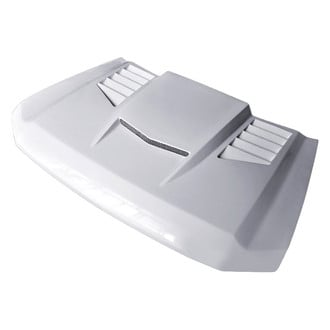 Amerihood® - VIP Style Functional Ram Air Fiberglass Hood (Unpainted)