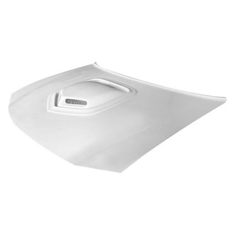 Amerihood® - Shaker Style Functional Ram Air Fiberglass Hood (Unpainted)