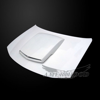 Amerihood® - Type-TA Style Functional Ram Air Fiberglass Hood (Unpainted)
