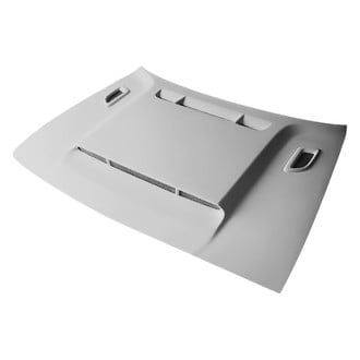 Amerihood® - DEM Style Functional Heat Extractor Ram Air Fiberglass Hood (Unpainted)