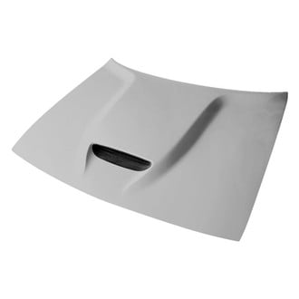 Amerihood® - SRT Style Functional Ram Air Fiberglass Hood (Unpainted)