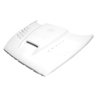 Amerihood® - SSK Style Functional Heat Extractor Vented Fiberglass Hood (Unpainted)