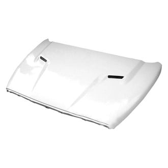 Amerihood® - SRT Style Functional Vented Fiberglass Hood (Unpainted)