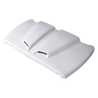 Amerihood® - WS6 Style Functional Vented Fiberglass Hood (Unpainted)