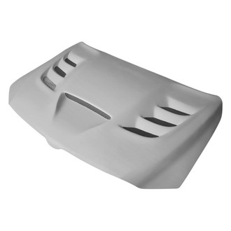 Amerihood® - VIP Style Functional Ram Air Fiberglass Hood (Unpainted)
