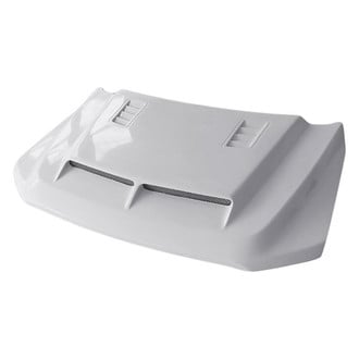 Amerihood® - Type E Style Functional Ram Air Fiberglass Hood (Unpainted)
