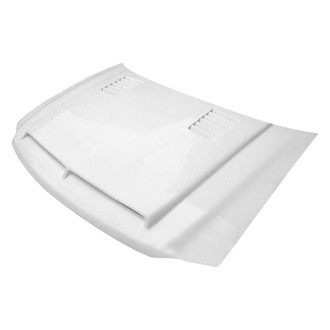 Amerihood® - E Style Version 1 Functional Heat Extraction Ram Air Fiberglass Hood (Unpainted)