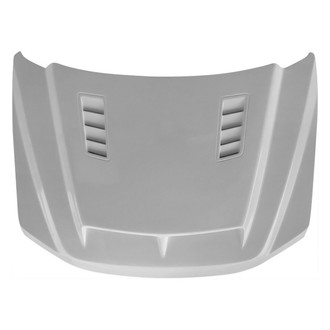 Amerihood® - E Style Functional Heat Extractor Ram Air Fiberglass Hood (Unpainted)