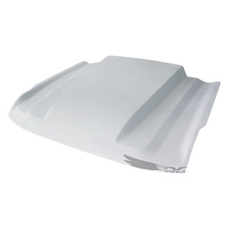 Amerihood® - CWL Style Functional Heat Extraction Fiberglass Hood (Unpainted)