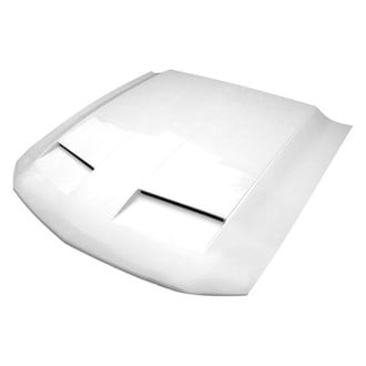 Amerihood® - GTR Style Functional Ram Air Fiberglass Hood (Unpainted)
