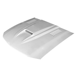 Amerihood® - SMS Style Functional Heat Extraction Ram Air Fiberglass Hood (Unpainted)
