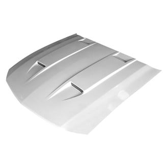 Amerihood® - 3 Style Functional Heat Extraction Ram Air Fiberglass Hood (Unpainted)