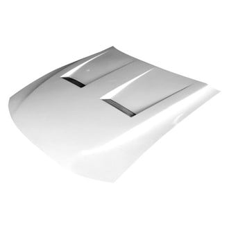 Amerihood® - 6 Style Functional Heat Extraction Fiberglass Hood (Unpainted)