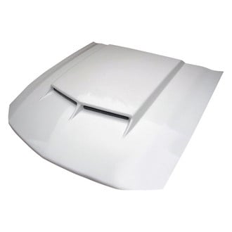 Amerihood® - C Style Functional Ram Air Fiberglass Hood (Unpainted)