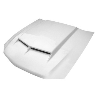 Amerihood® - C Style Functional Ram Air Fiberglass Hood (Unpainted)