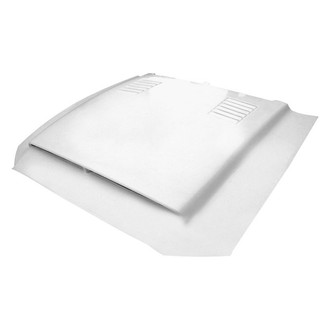 Amerihood® - SS Style Functional Heat Extraction Ram Air Fiberglass Hood (Unpainted)