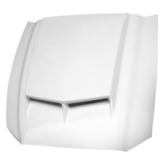 Amerihood® - C Style Functional Ram Air Fiberglass Hood (Unpainted)