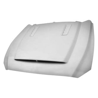 Amerihood® - SSE Style Functional Heat Extraction Ram Air Fiberglass Hood (Unpainted)
