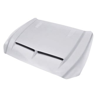 Amerihood® - E Style Functional Heat Extractor Ram Air Fiberglass Hood (Unpainted)