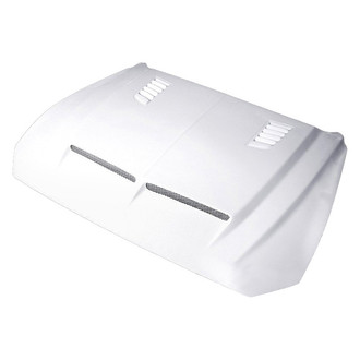 Amerihood® - TYPE-E Style Functional Heat Extraction Fiberglass Hood (Unpainted)