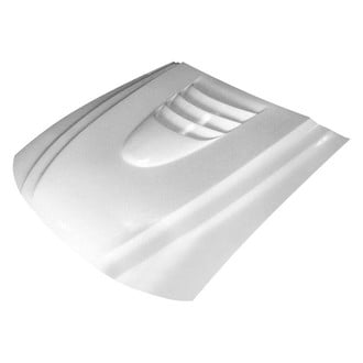 Amerihood® - 1 Style Functional Heat Extraction Cooling Fiberglass Hood (Unpainted)