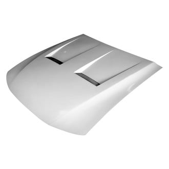 Amerihood® - 6 Style Functional Heat Extraction Cooling Fiberglass Hood (Unpainted)