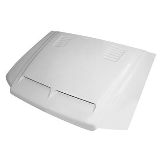 Amerihood® - E Style Functional Ram Air Fiberglass Hood (Unpainted)