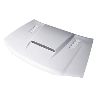 Amerihood® - SMS Style Functional Ram Air Fiberglass Hood (Unpainted)