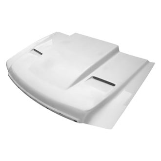 Amerihood® - 1 Style Functional Ram Air Fiberglass Hood (Unpainted)