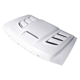 Amerihood® - VIP Style Functional Ram Air Fiberglass Hood (Unpainted)