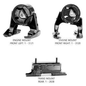 Hummer H3 Motor Mounts & Mounting Hardware — CARiD.com
