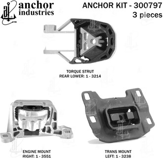 Anchor® - Engine Mount Kit