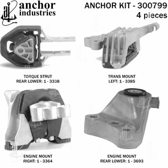 Anchor® - Engine Mount Kit