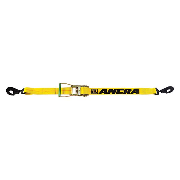Ancra® - 2" x 27' Ratchet Strap with Twisted Snap Hooks and Long Wide Handle