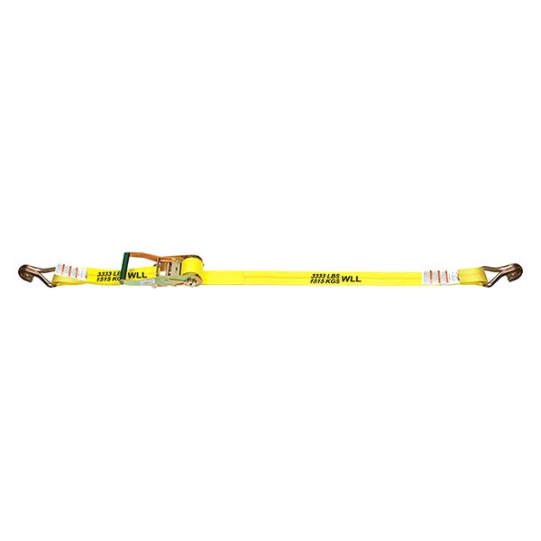 Ancra® - 2" x 27' Ratchet Tie-Downs with Long Handle & J Hooks