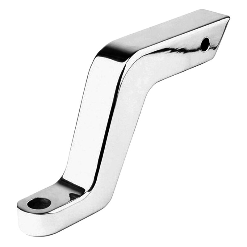 6" Drop Polished Aluminum Ball Mount for 2" Receivers