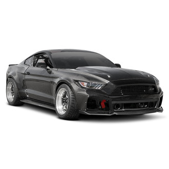 Anderson Composites® - Type-JTP Style Gloss Carbon Fiber Front and Rear Fender Flares