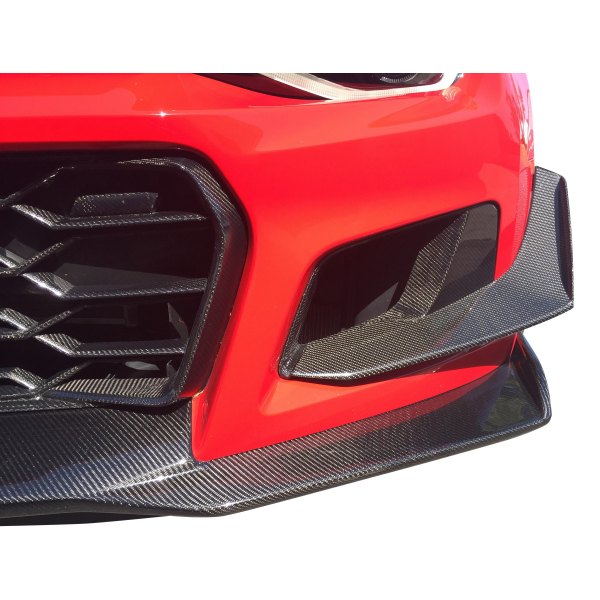 Anderson Composites® - Carbon Fiber Front Bumper Air Duct Bezels