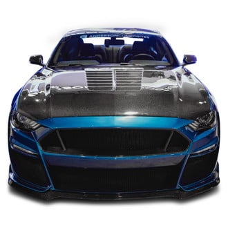 Anderson Composites® - Type-ST Style Fiberglass Front Bumper with Bumper Lip (Unpainted)