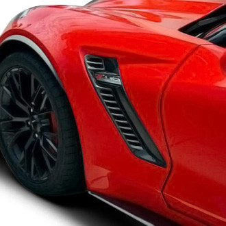 Anderson Composites® - Gloss Carbon Fiber Front Fenders