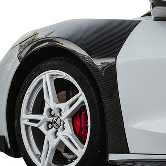 Anderson Composites® - Gloss Carbon Fiber Front Fenders