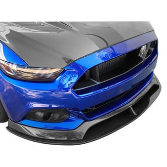 Anderson Composites® - Type-AR Style Gloss Carbon Fiber Front Chin Splitter