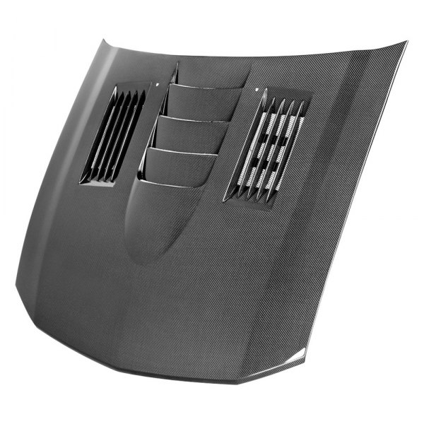 Anderson Composites® - SS-Style Gloss Carbon Fiber Hood