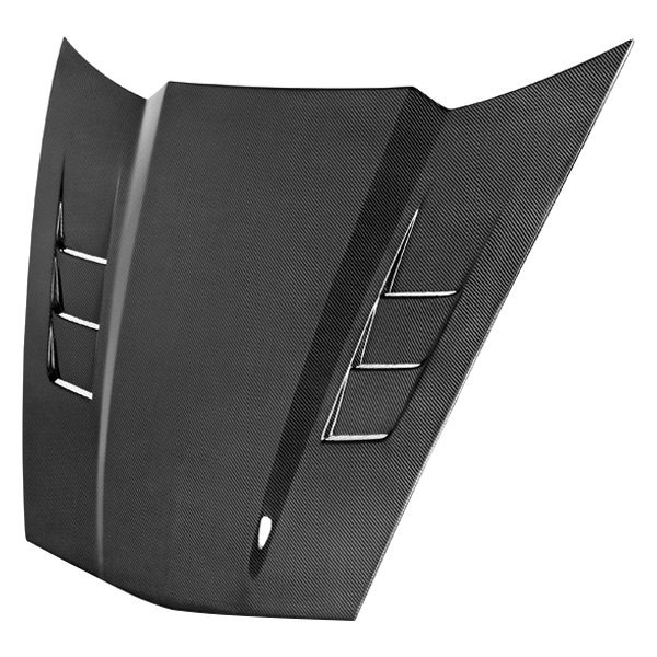 Anderson Composites® - TS-Style Gloss Carbon Fiber Hood
