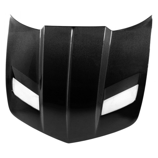 Anderson Composites® - BBII-Style Gloss Carbon Fiber Hood
