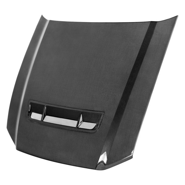 Anderson Composites® - GT-Style Gloss Carbon Fiber Hood