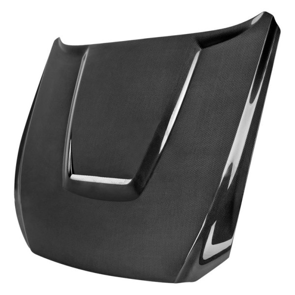 Anderson Composites® - GR-Style Double Sided Gloss Carbon Fiber Hood