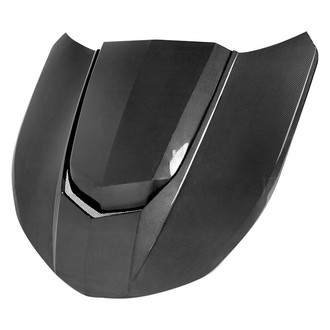 Anderson Composites® - AZ-Style Double Sided Gloss Carbon Fiber Hood